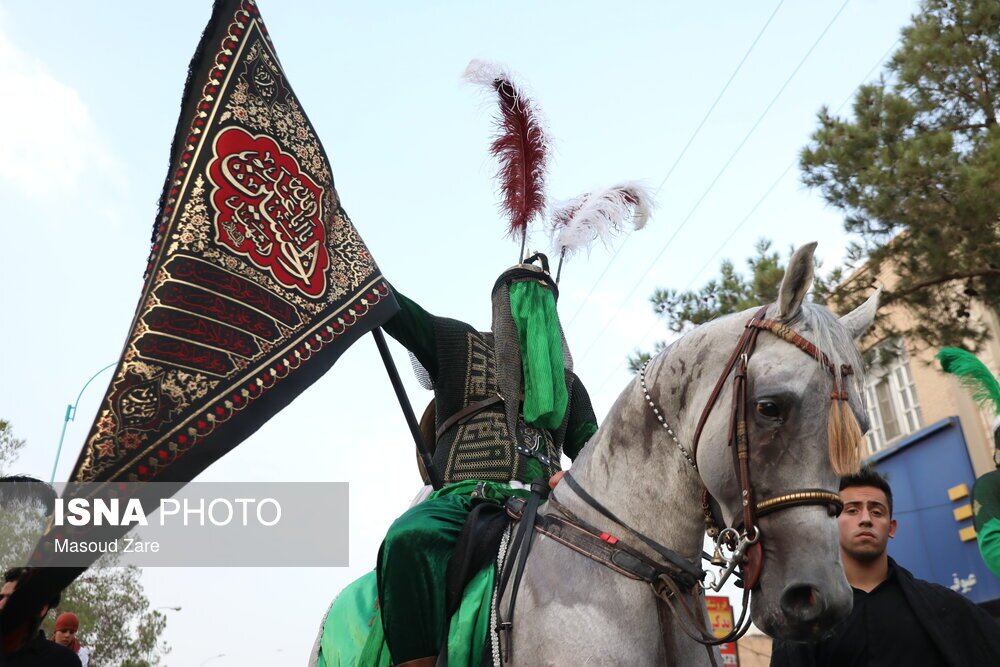 تصاویر: حرکت نمادین کاروان امام حسین (ع) از مکه به سوی کربلا