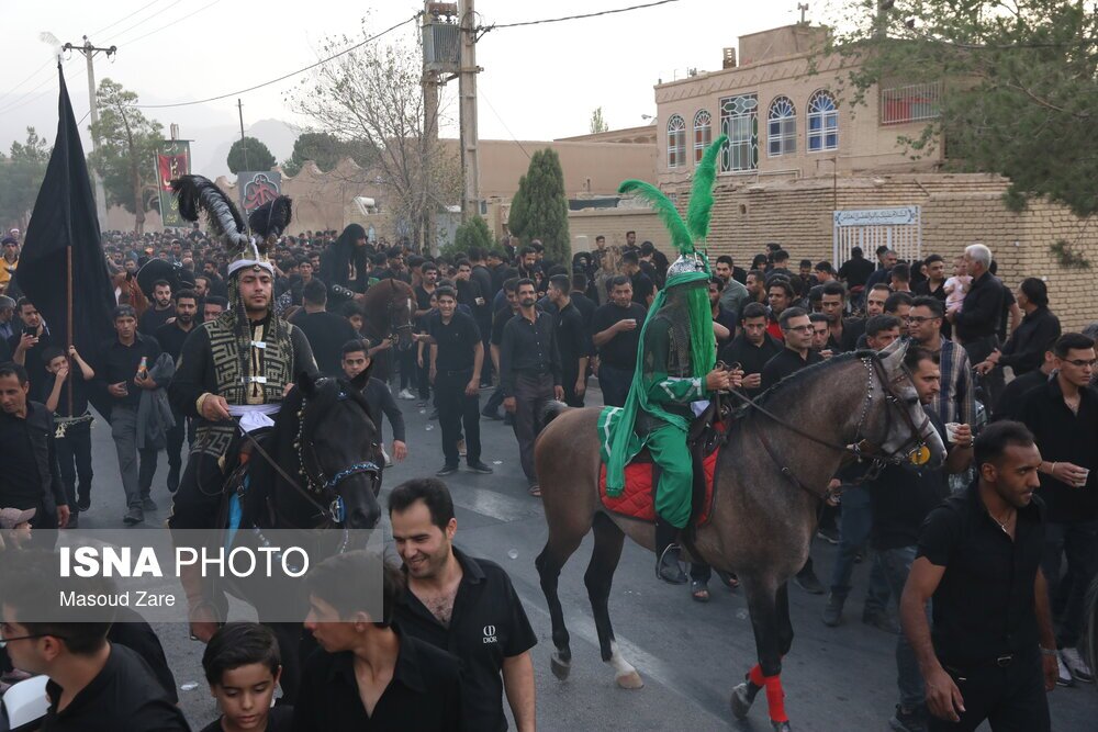 تصاویر: حرکت نمادین کاروان امام حسین (ع) از مکه به سوی کربلا