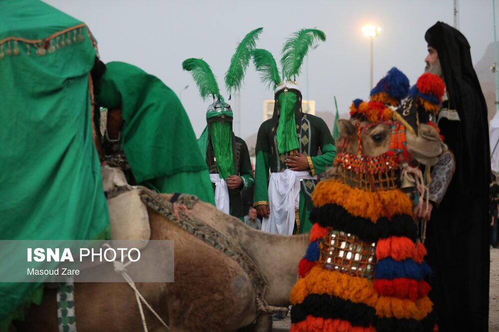 تصاویر: حرکت نمادین کاروان امام حسین (ع) از مکه به سوی کربلا