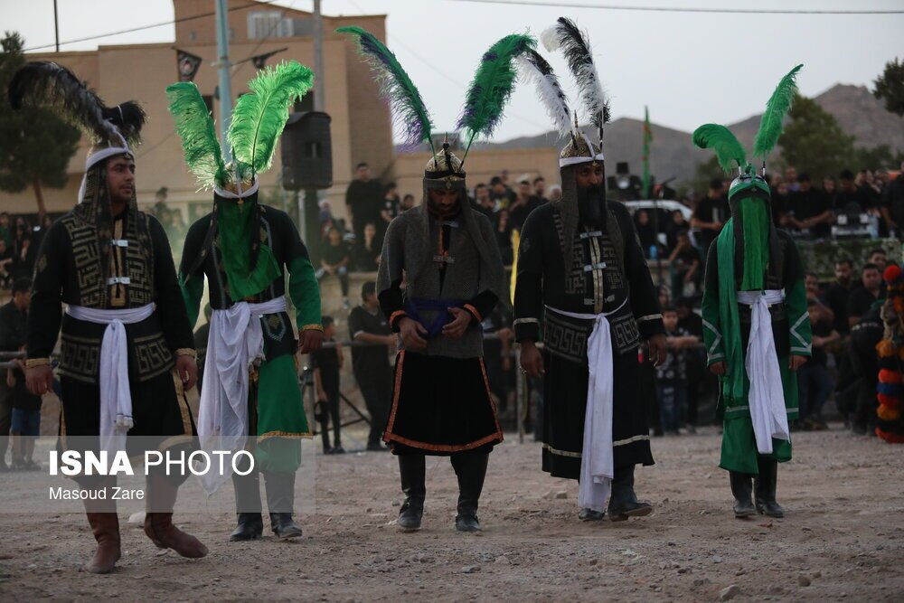 تصاویر: حرکت نمادین کاروان امام حسین (ع) از مکه به سوی کربلا