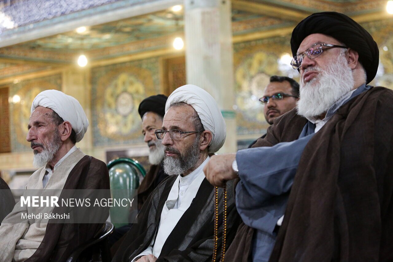 تصاویر: مراسم بزرگداشت ارتحال «حجت الاسلام و المسلمین آشتیانی»