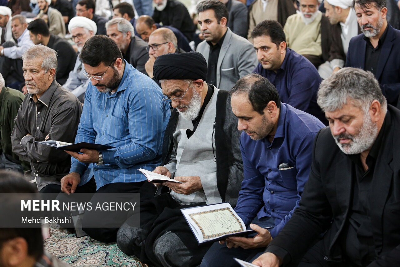 تصاویر: مراسم بزرگداشت ارتحال «حجت الاسلام و المسلمین آشتیانی»