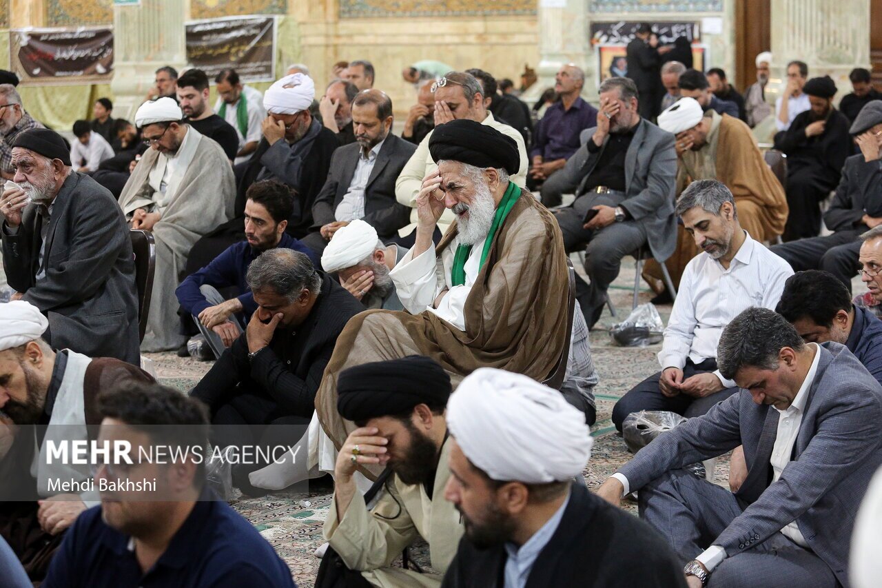 تصاویر: مراسم بزرگداشت ارتحال «حجت الاسلام و المسلمین آشتیانی»