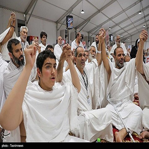 تصاویر: مراسم برائت از مشرکین