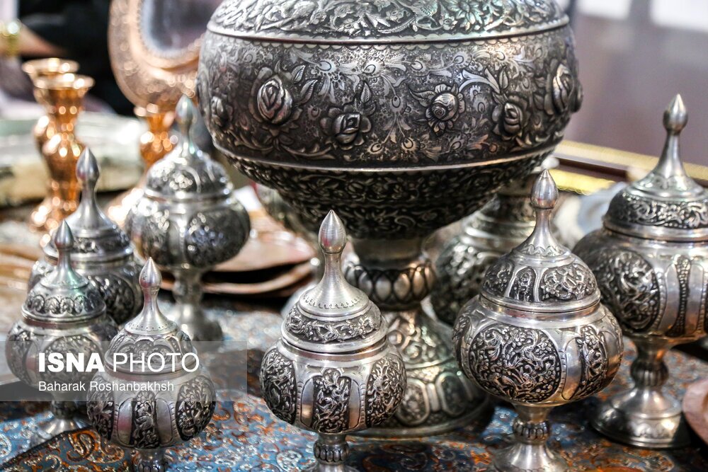 تصاویر: چهاردهمین نمایشگاه سراسری صنایع دستی ایران در یزد