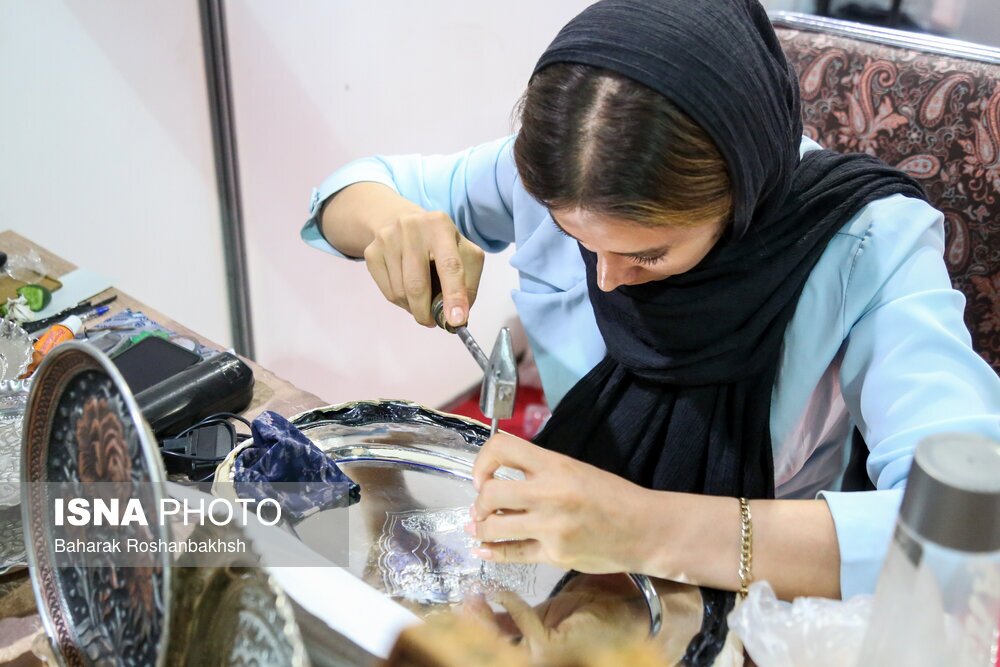 تصاویر: چهاردهمین نمایشگاه سراسری صنایع دستی ایران در یزد