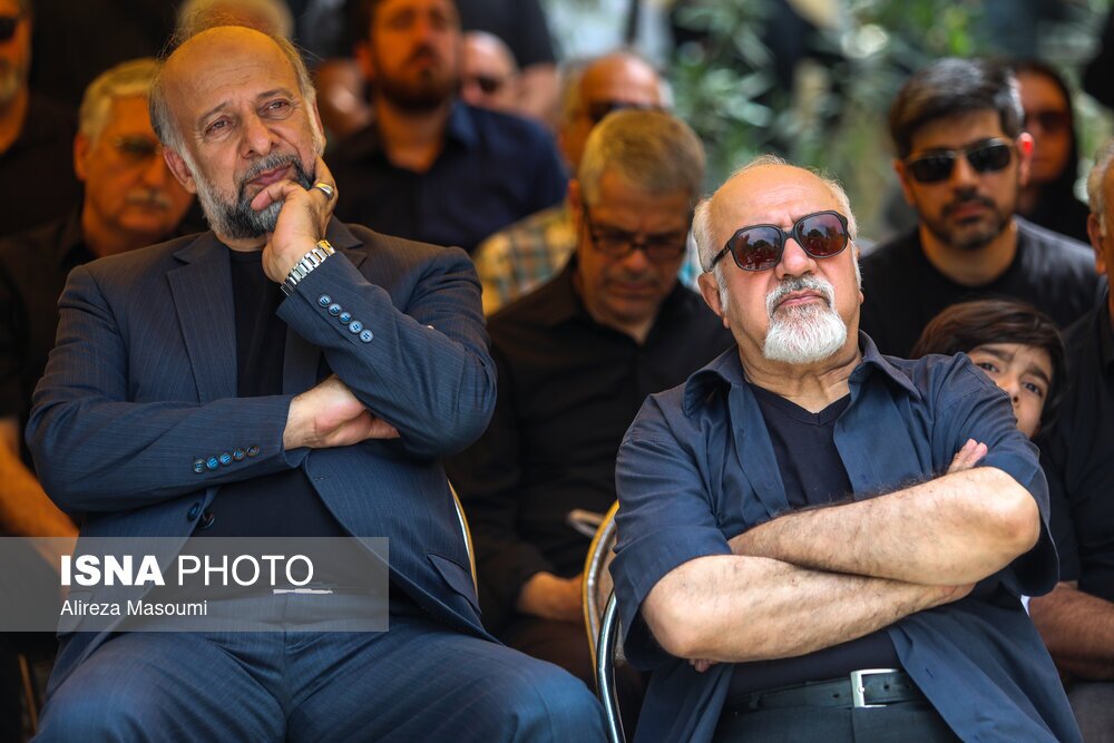 تصاویر: مراسم تشییع پیکر ایرج تقی پور