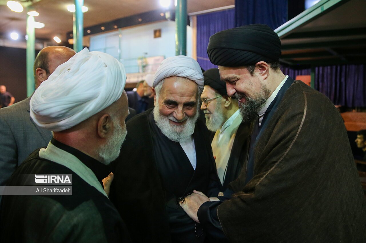 تصاویر: مجلس بزرگداشت آیت‌الله شیخ «حسن صانعی»