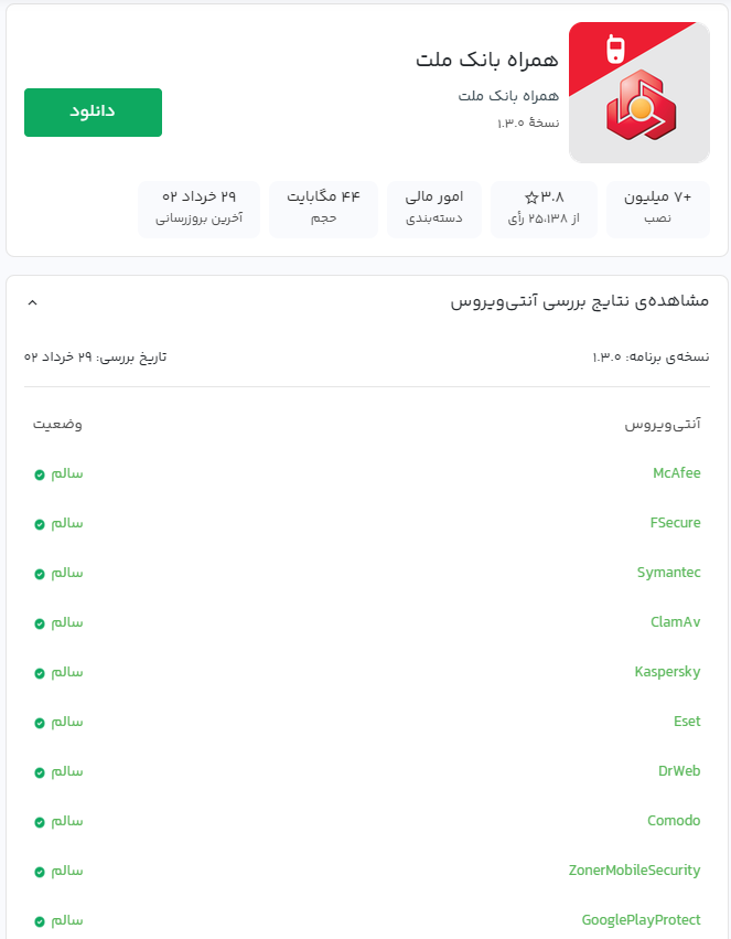 هشدار بازار: اپلیکیشن‌های بانکی را از منابع نامعتبر دانلود نکنید