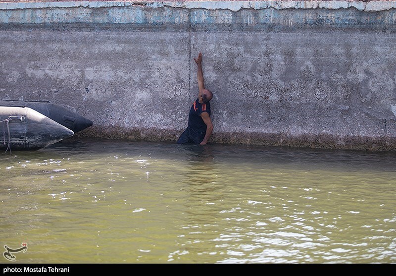 تصاویر: حال و روز دریاچه آزادی در روز‌های گرم تابستان