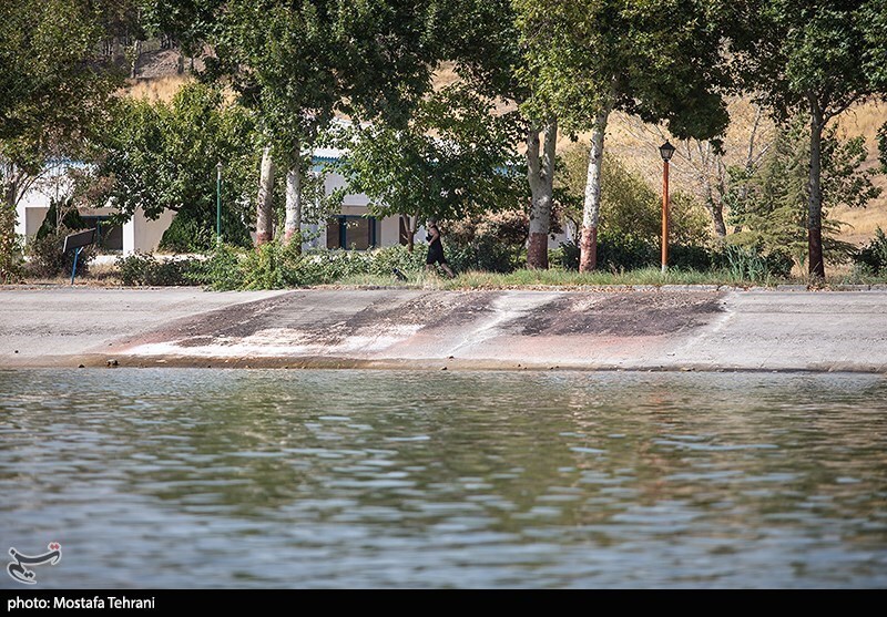 تصاویر: حال و روز دریاچه آزادی در روز‌های گرم تابستان