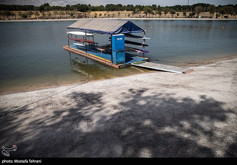 تصاویر: حال و روز دریاچه آزادی در روز‌های گرم تابستان