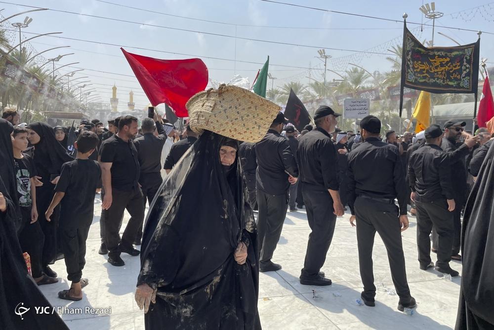 تصاویر: دسته عزاداری بنی اسد در کربلا