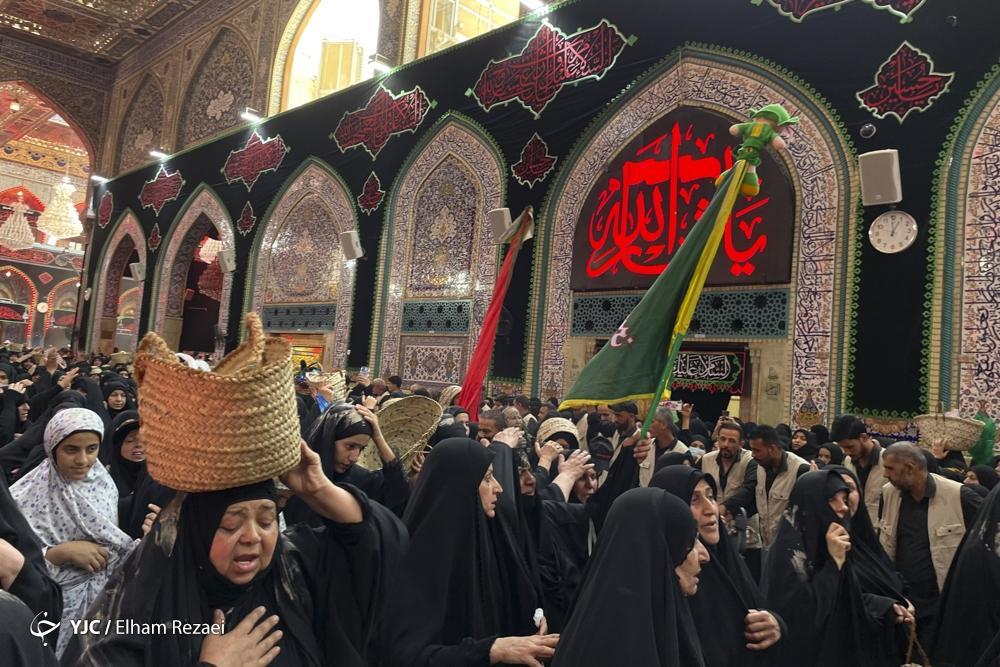 تصاویر: دسته عزاداری بنی اسد در کربلا