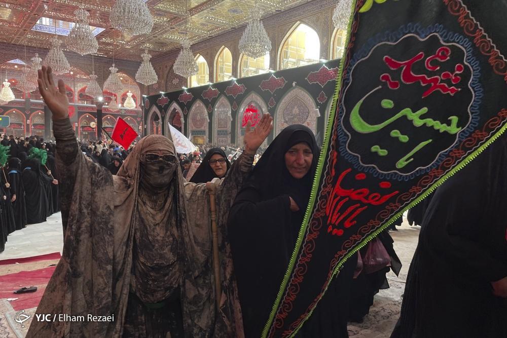 تصاویر: دسته عزاداری بنی اسد در کربلا