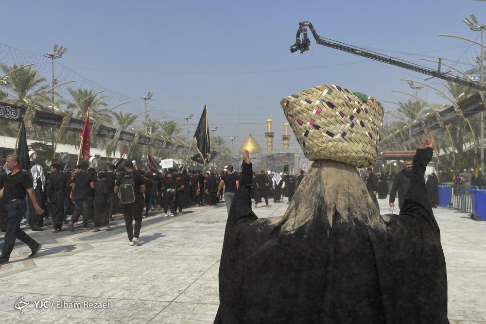 تصاویر: دسته عزاداری بنی اسد در کربلا