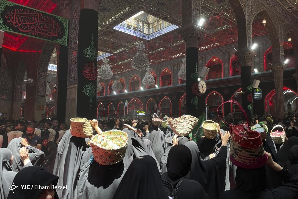 تصاویر: دسته عزاداری بنی اسد در کربلا