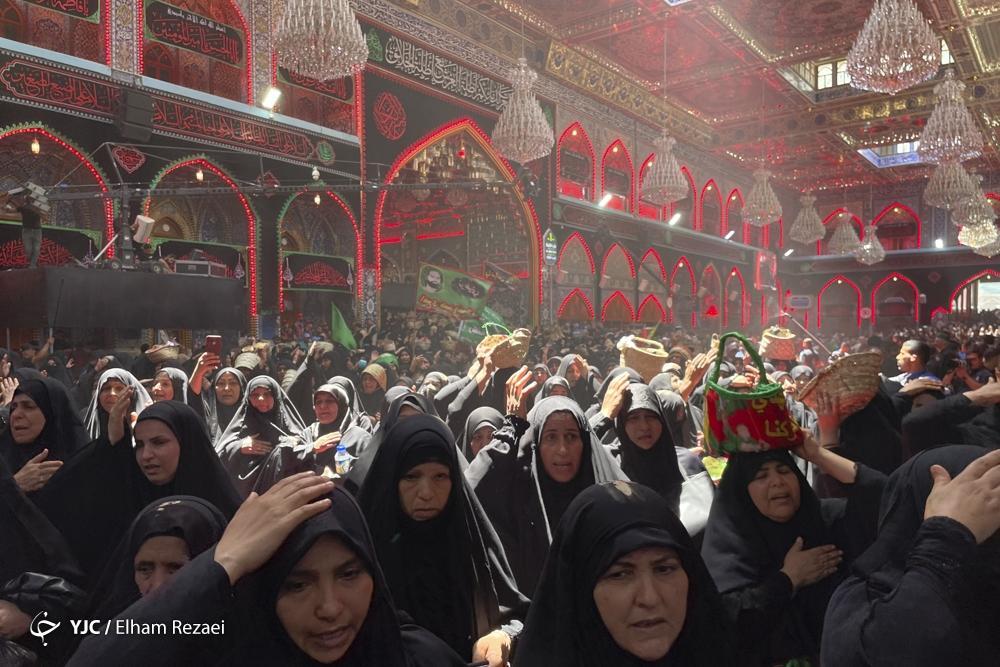 تصاویر: دسته عزاداری بنی اسد در کربلا