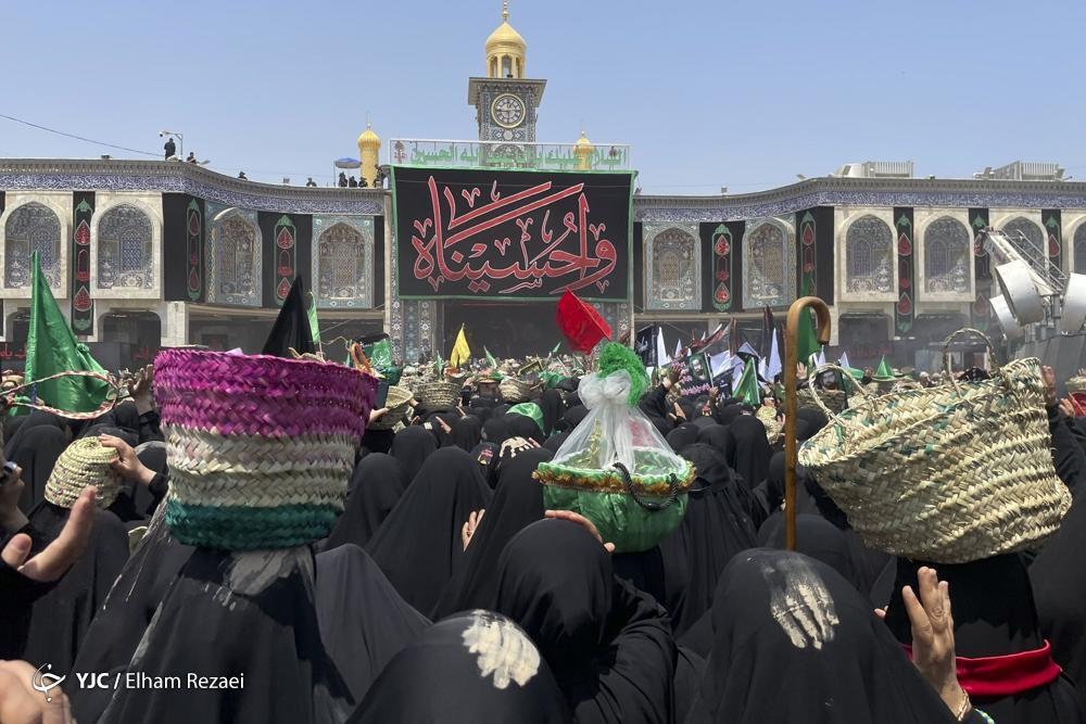 تصاویر: دسته عزاداری بنی اسد در کربلا