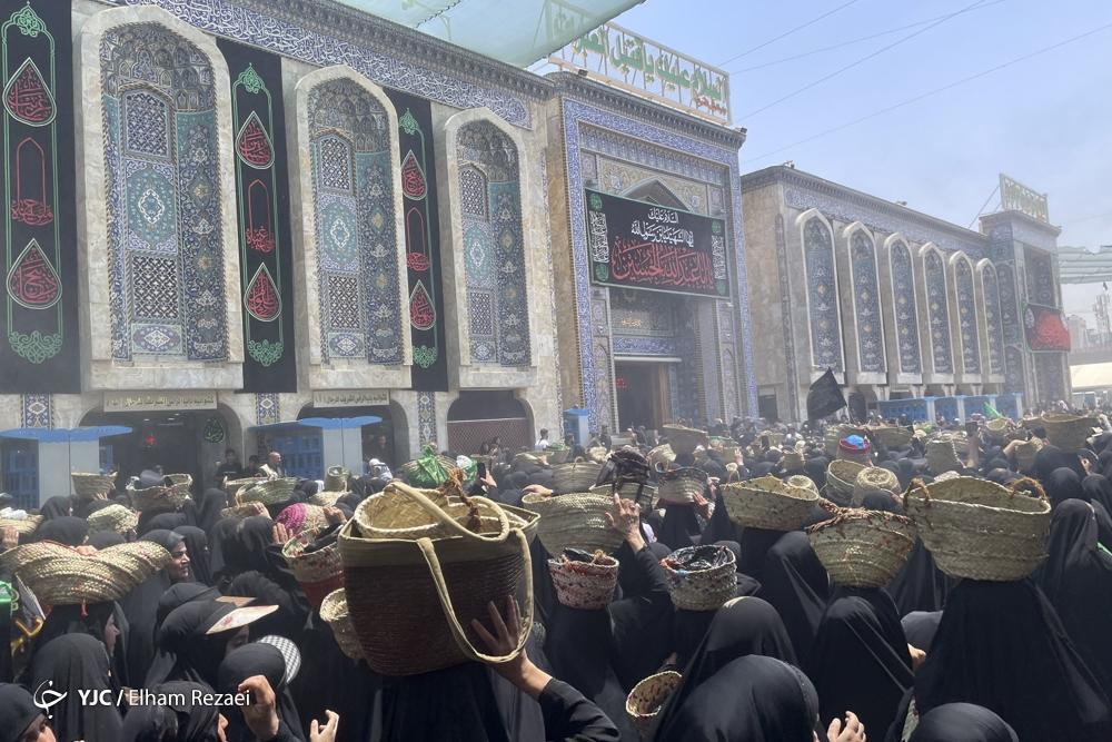 تصاویر: دسته عزاداری بنی اسد در کربلا