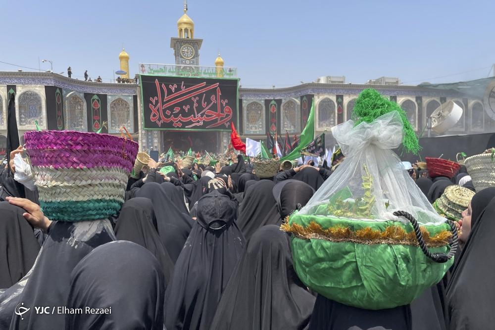 تصاویر: دسته عزاداری بنی اسد در کربلا