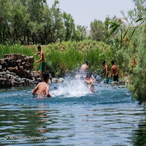 تصاویر: چشمه گمبان ارسنجان