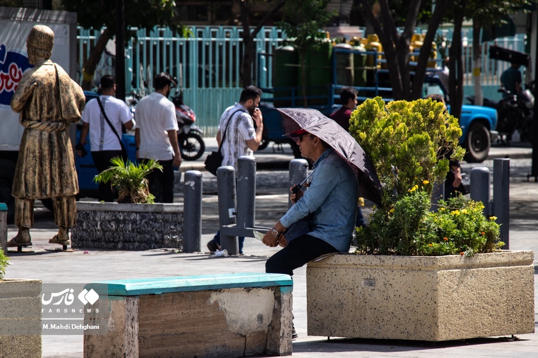 تصاویر: «ایران» در گرمترین ساعات سال