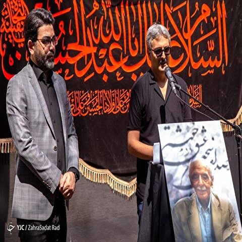 تصاویر: مراسم تشییع پیکر حمید منوچهری، هنرمند پیشکسوت رادیو و دوبله