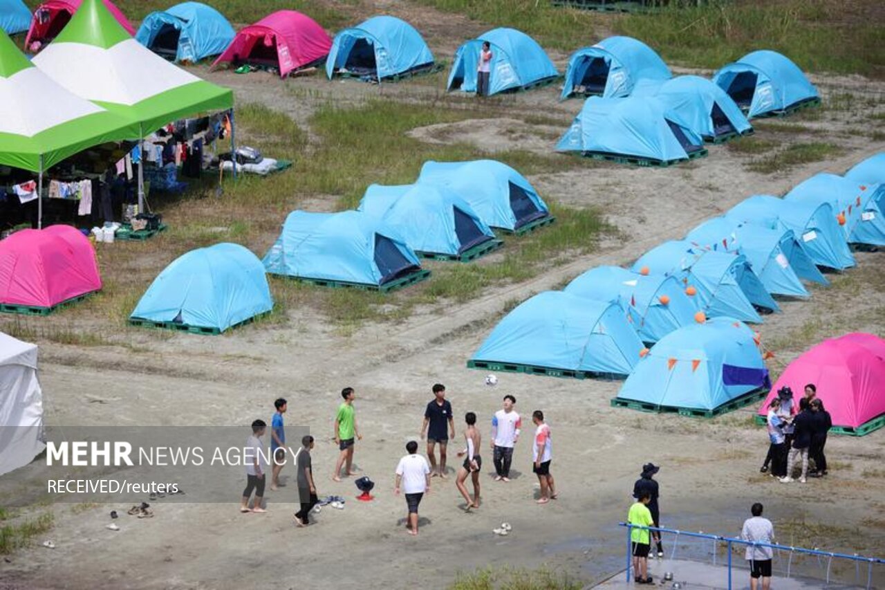 تصاویر: گرمازدگی در کره جنوبی