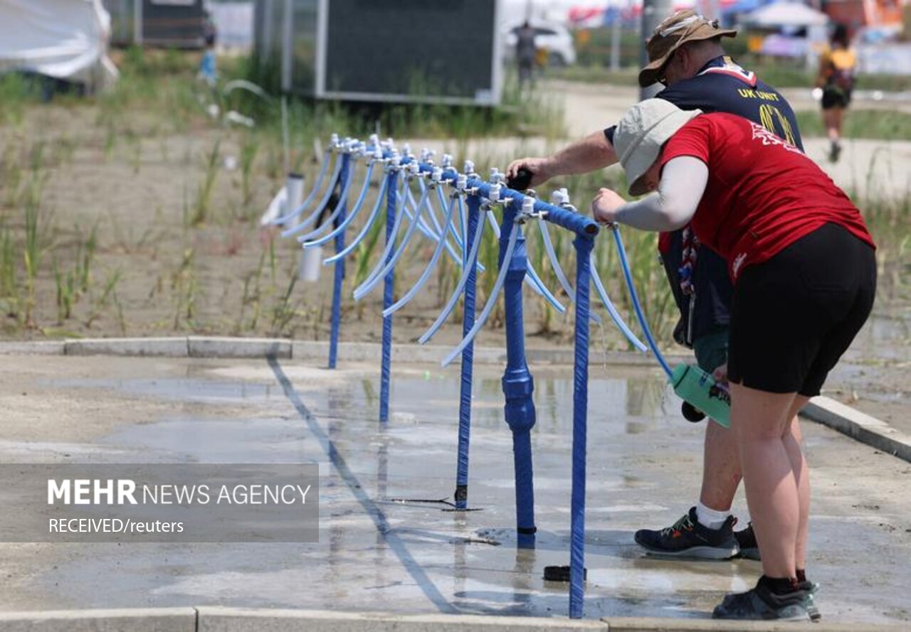 تصاویر: گرمازدگی در کره جنوبی