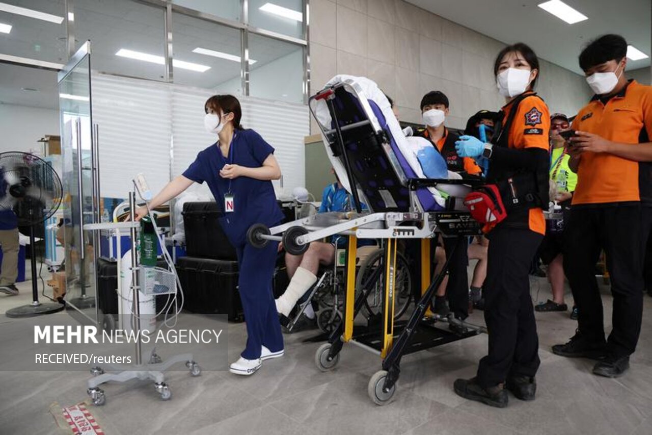 تصاویر: گرمازدگی در کره جنوبی