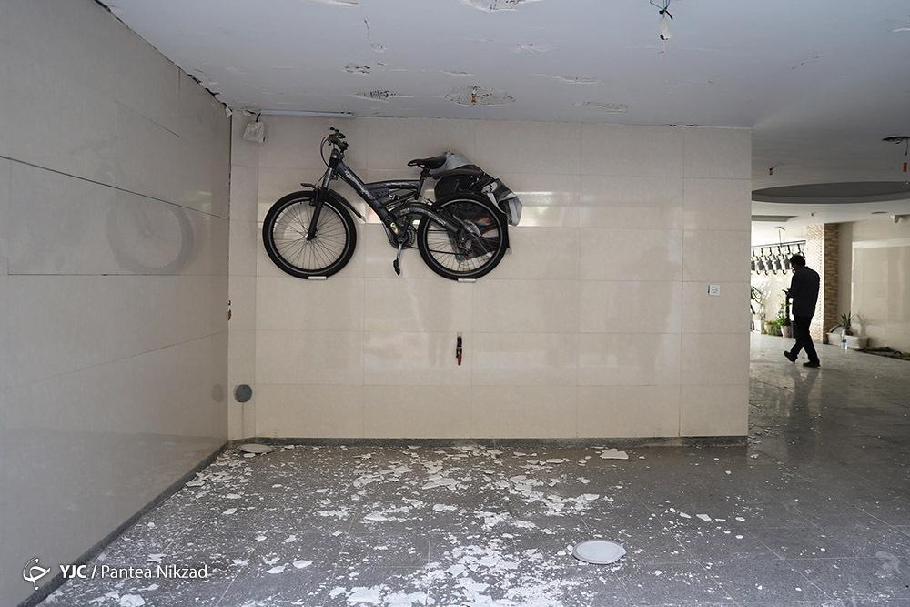 تصاویر:  انفجار شدید در یک ساختمان ۳ طبقه مسکونی در جوانمرد قصاب