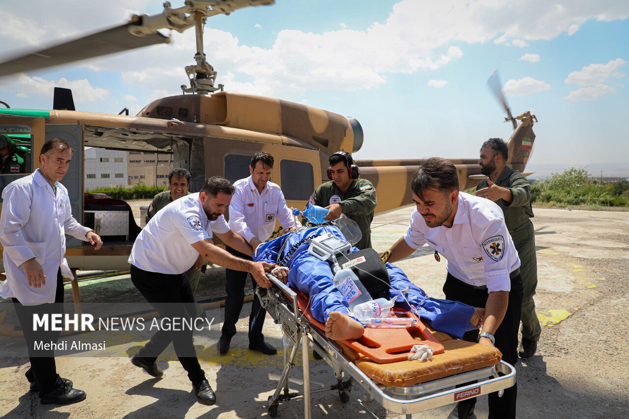 تصاویر: جانی دوباره در فراز آسمان