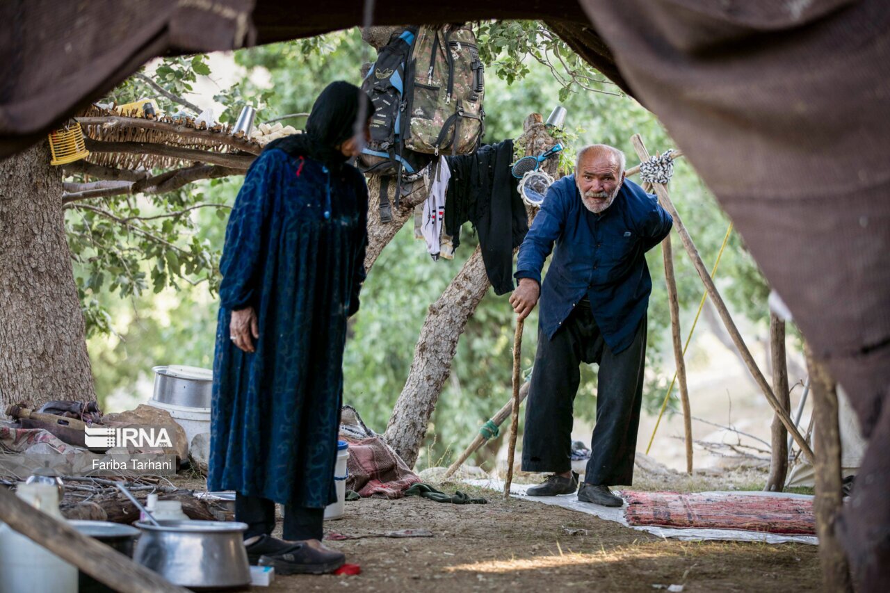 تصاویر: عشایر بختیاری در ییلاق