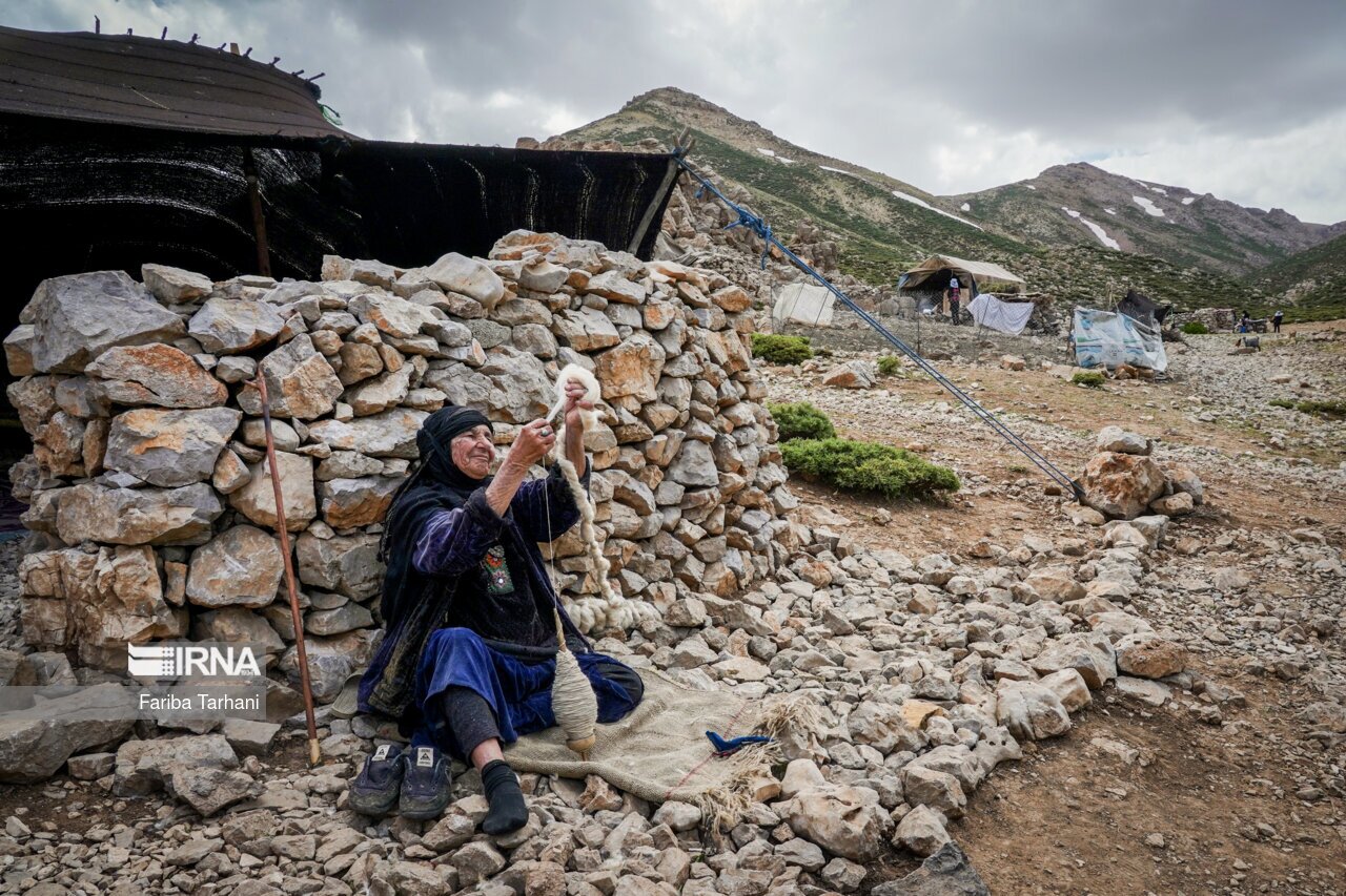 تصاویر: عشایر بختیاری در ییلاق