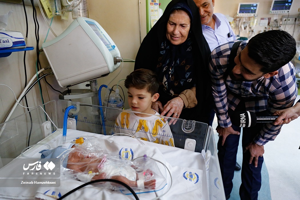 تصاویر: تولد پنج قلوها