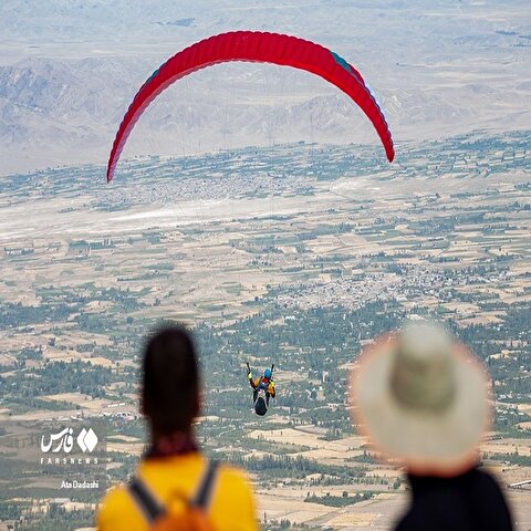 تصاویر: مسابقات پاراگلایدر قهرمانی کشور