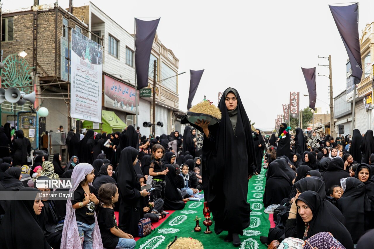 تصاویر: سفره حضرت رقیه (س)- زنجان