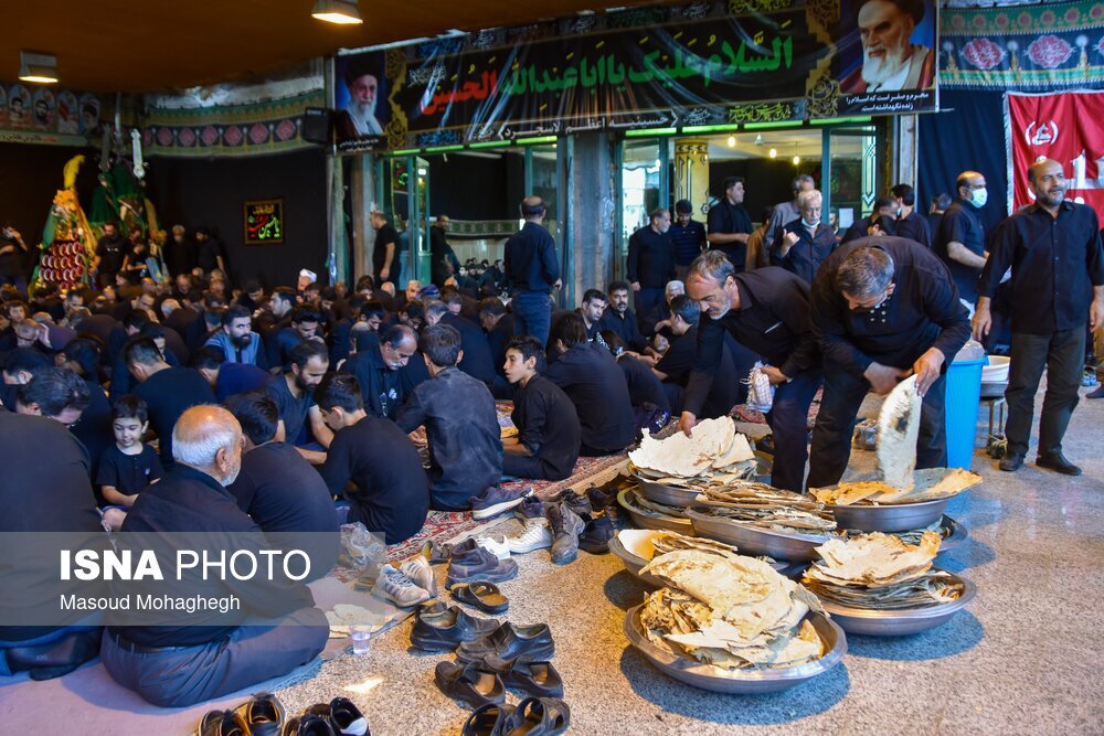 تصاویر: آیین سنتی پخت نان نذری در روستای لاسجرد سرخه - سمنان