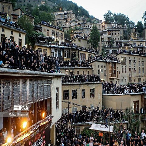 تصاویر: آیینی علم بندی ماسوله