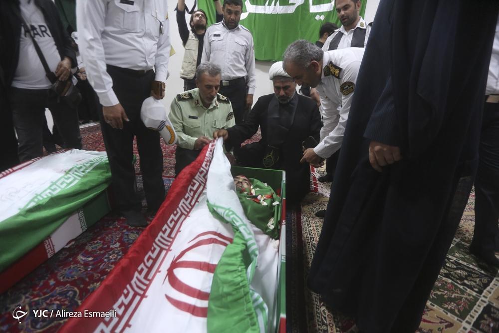 تصاویر: وداع با شهدای حمله تروریستی جاده خاش- تفتان