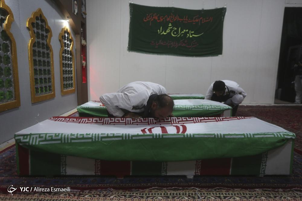 تصاویر: وداع با شهدای حمله تروریستی جاده خاش- تفتان