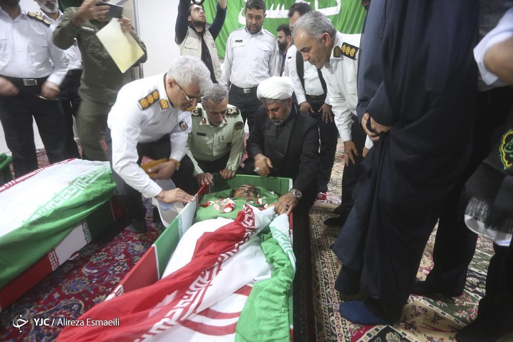 تصاویر: وداع با شهدای حمله تروریستی جاده خاش- تفتان