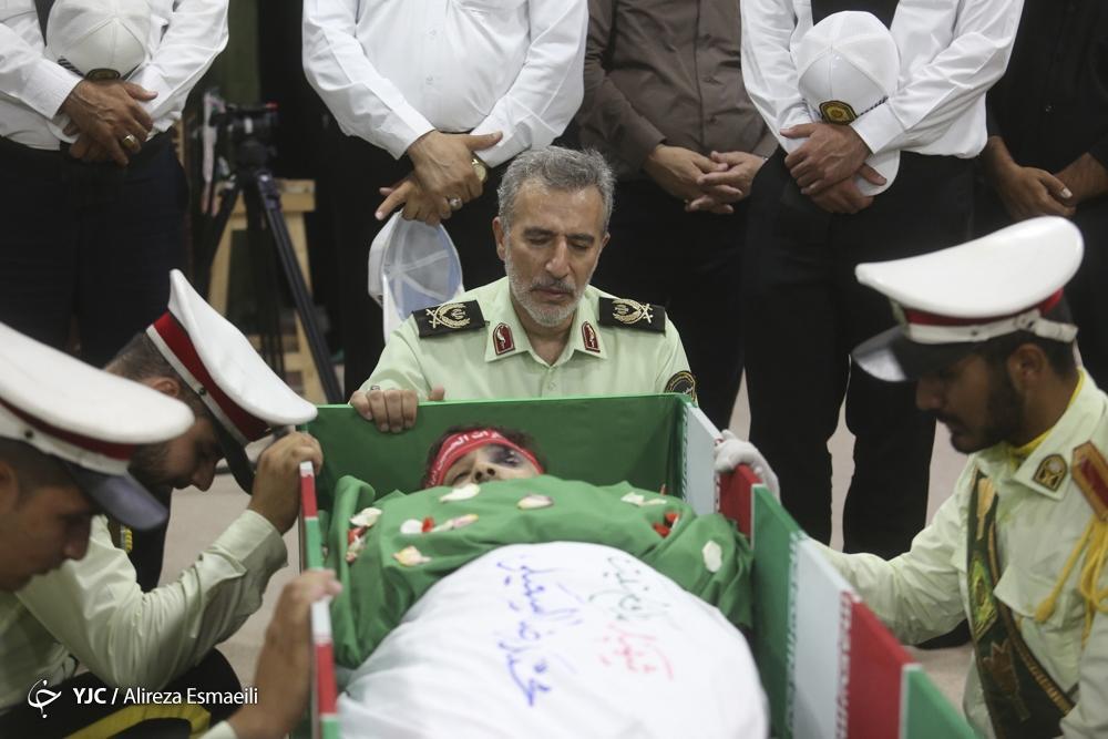 تصاویر: وداع با شهدای حمله تروریستی جاده خاش- تفتان