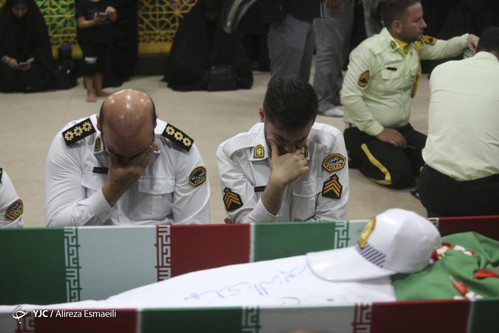 تصاویر: وداع با شهدای حمله تروریستی جاده خاش- تفتان