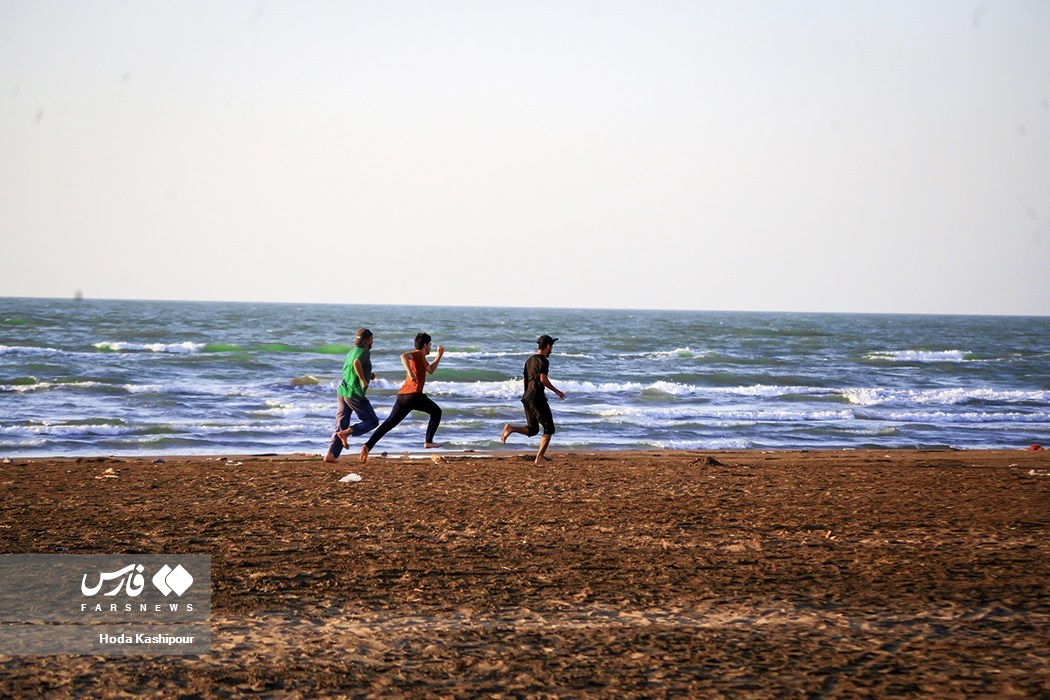 تصاویر: دریای خزر آب می‌رود!