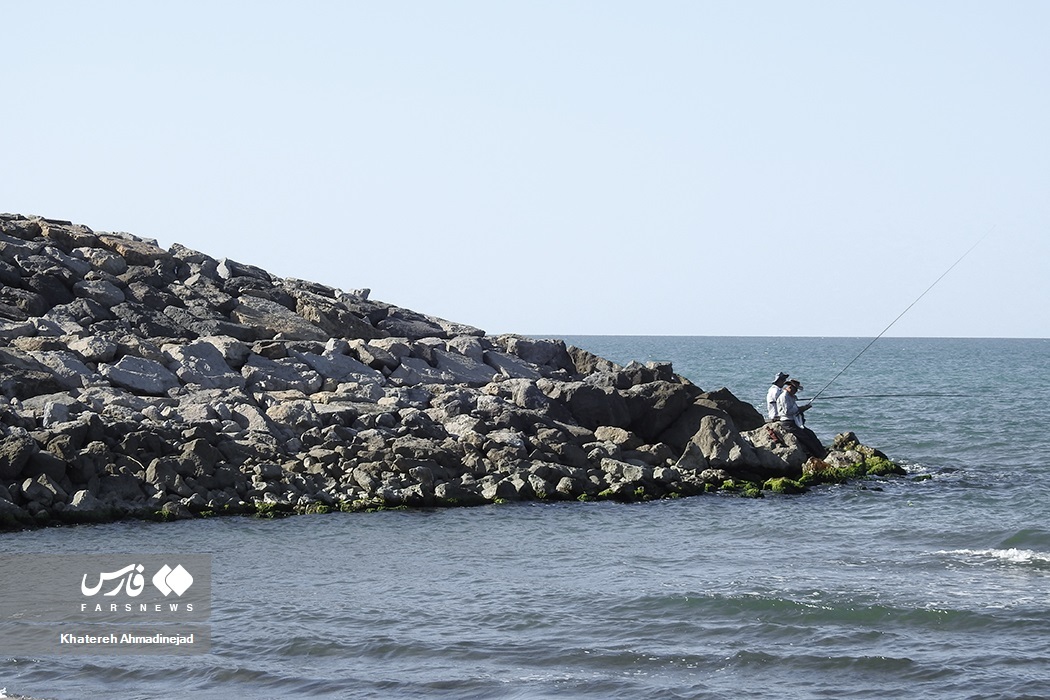 تصاویر: دریای خزر آب می‌رود!
