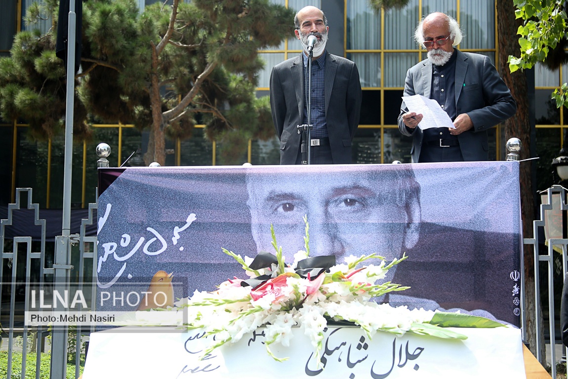 تصاویر: مراسم تشییع زنده‌یاد جلال شباهنگی