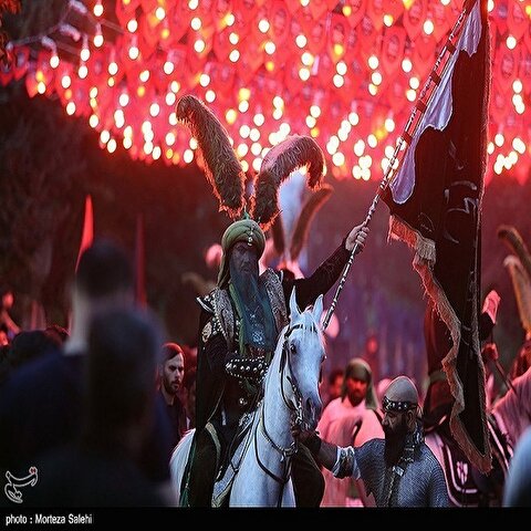 تصاویر: کاروان نمادین ورود به کربلا در مبارکه اصفهان