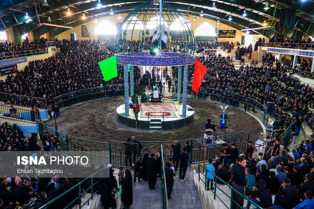 تصاویر:  تعزیه خوانی ۴۰۰ ساله شهر ارمغانخانه